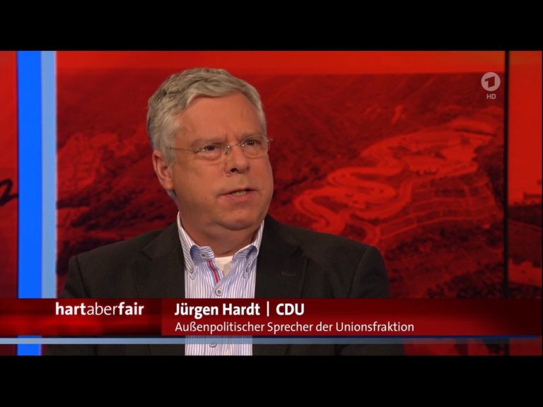 Zu Gast bei „Hart aber fair“