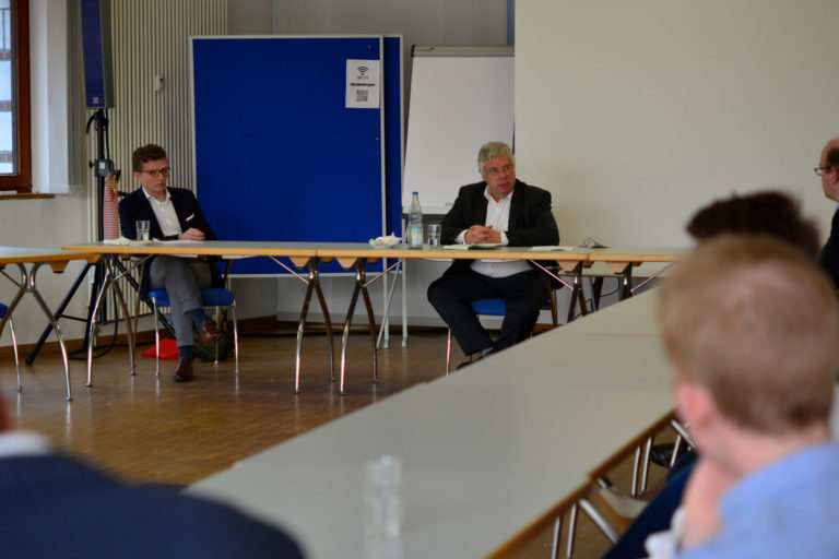 Stammtisch mit Wirtschaftsjunioren in Solingen