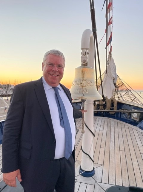 Besuch der Gorch Fock bei der Hanse-Sail Rostock