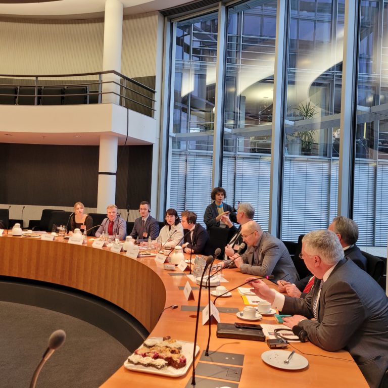 Gespräch mit Vertretern der belarussischen Opposition im Bundestag