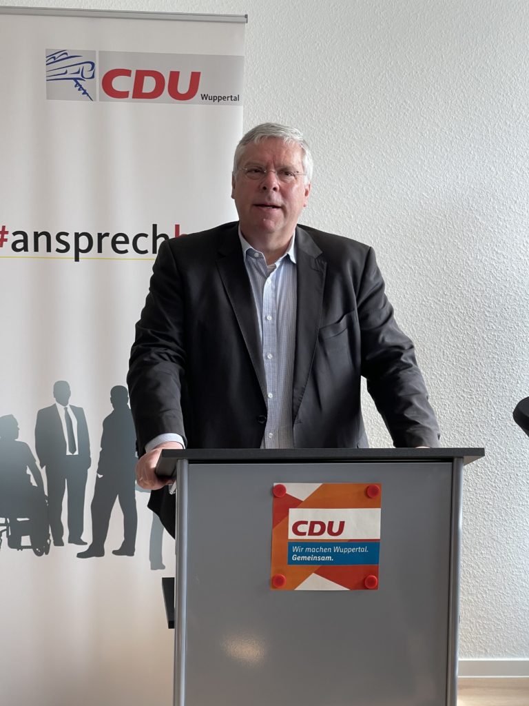 Ehrung langjähriger Mitglieder der CDU Wuppertal