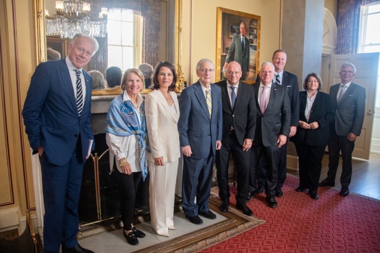 In den USA mit Bundesaußenministerin Annalena Baerbock