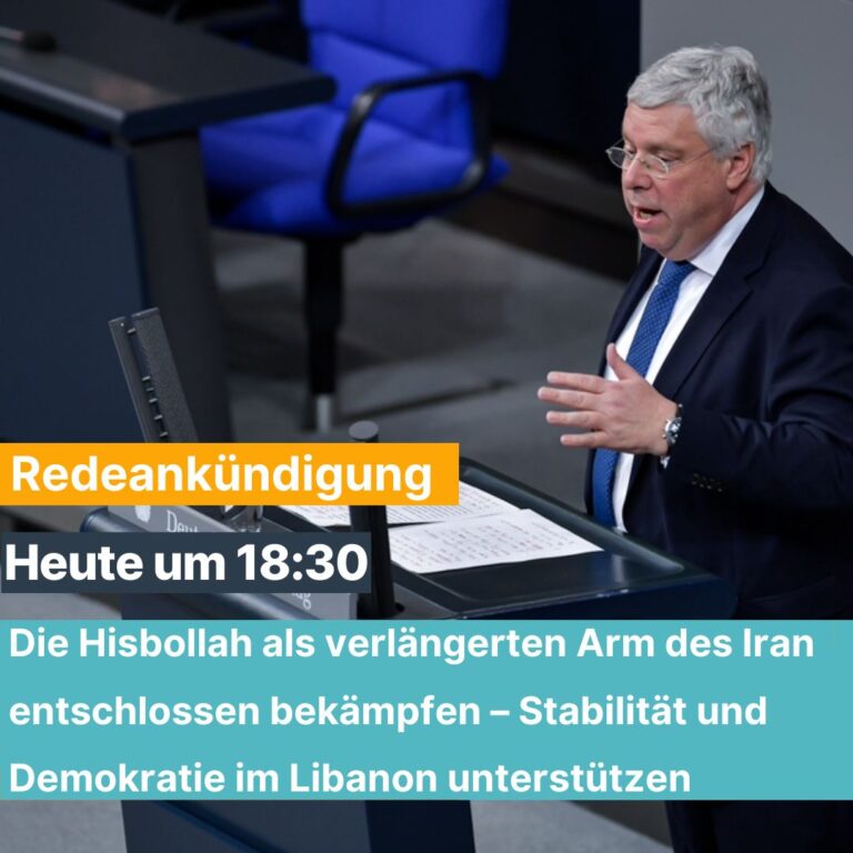 Meine Rede zur Terrororganisation Hisbollah