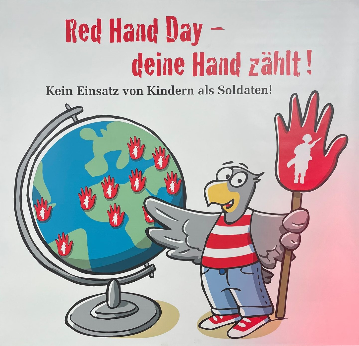Red Hand Day 2024 Welttag gegen den Einsatz von Kindersoldaten
