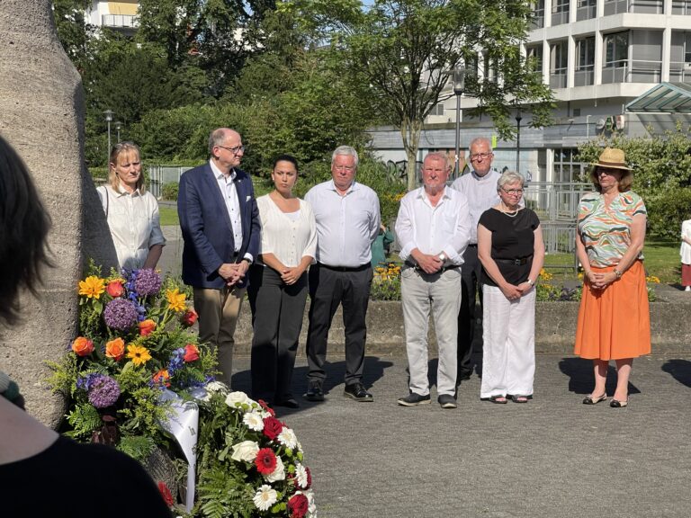 Gedenkstunde zum 80. Jahrestag des gescheitetern Attentats auf Hitler