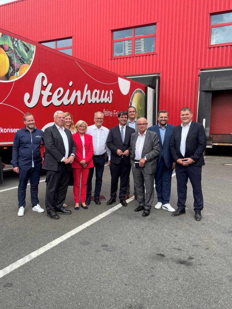 Landesfinanzminister Optendrenk auf Einladung von Jens Nettekoven in Remscheid 