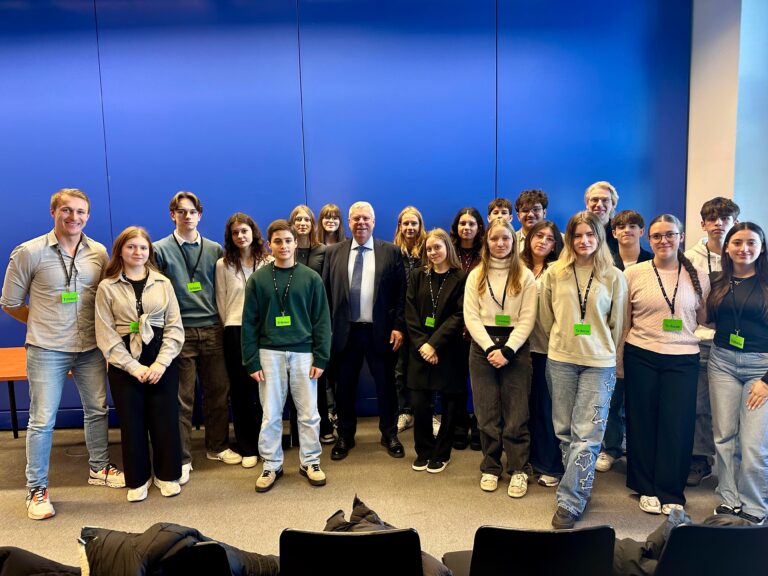 Besuch meiner „Genossen“ vom Emma-Herwegh-Gymnasium Remscheid