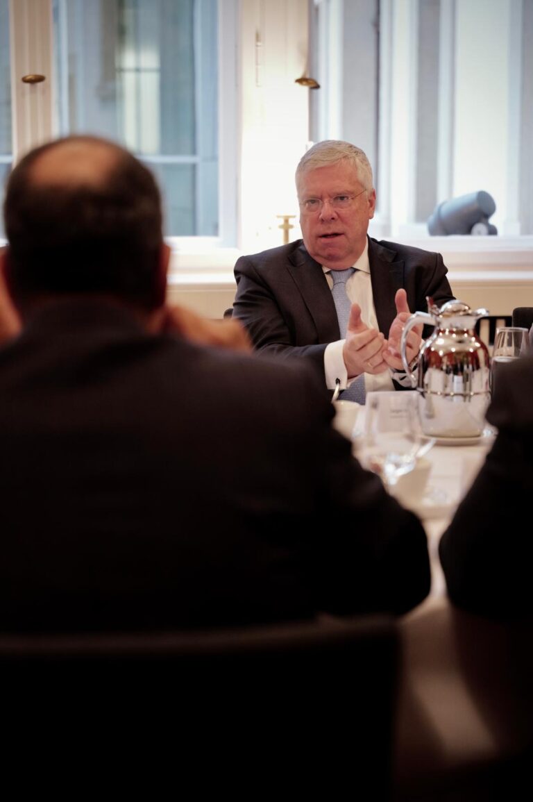 Gespräch mit dem ägyptischen Außenminister