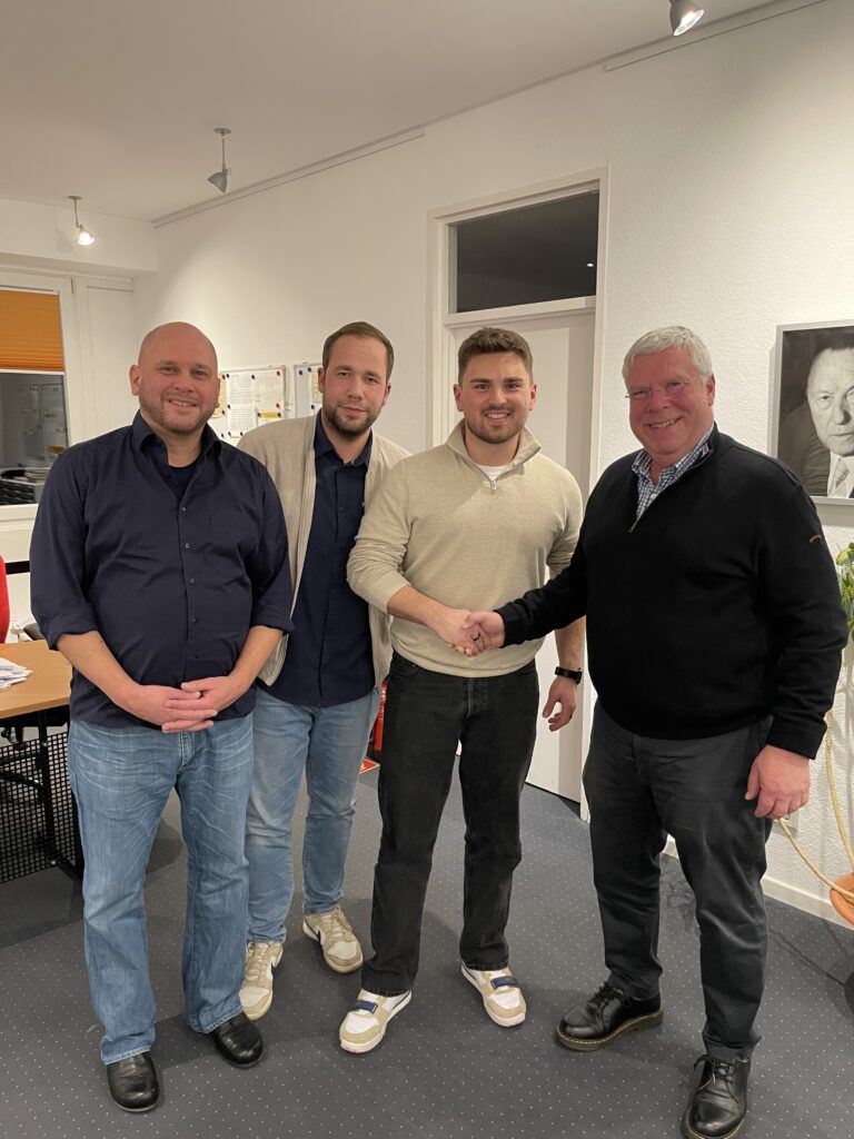 Staffelübergabe in der JU-Remscheid