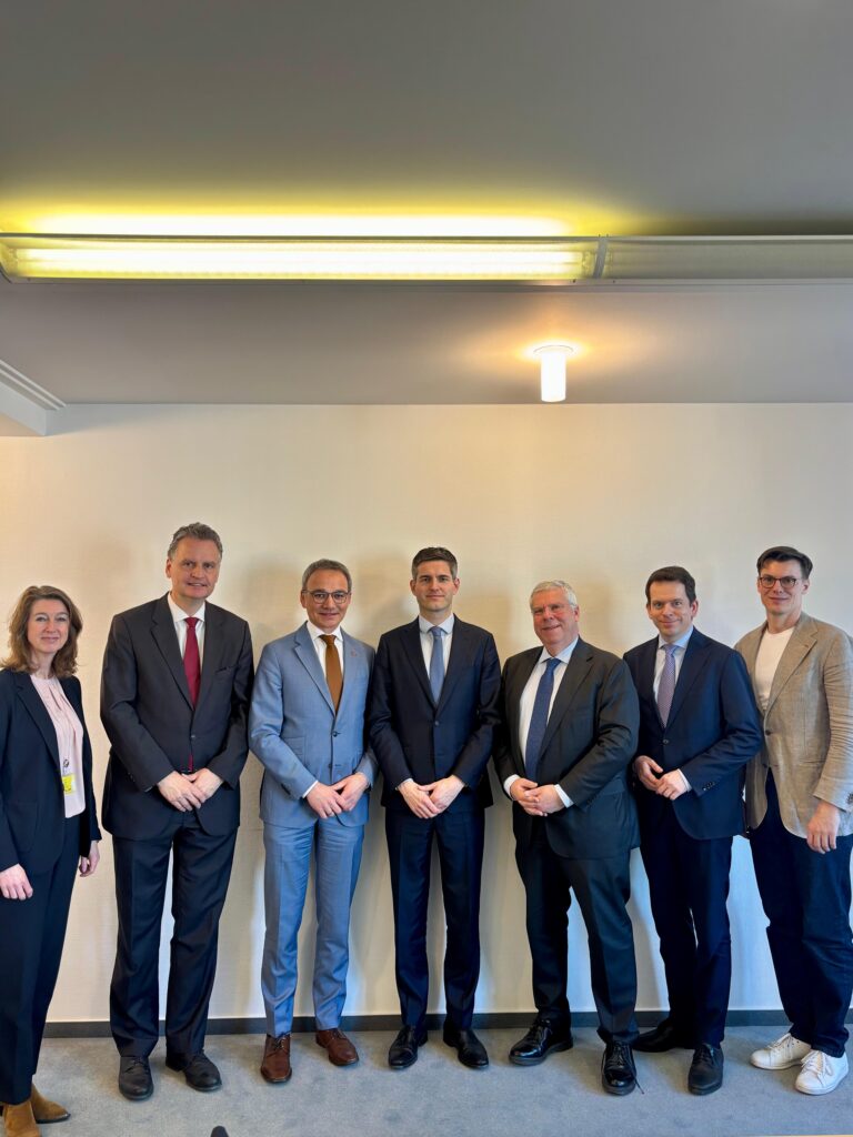 Treffen mit dem niederländischen Außenminister Tom Berendsen in Berlin